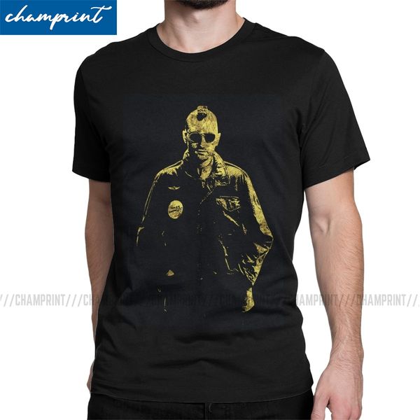 

men's taxi driver the legend t shirts robert de niro movie pure cotton clothing funny short sleeve tee shirt printing t-shirt