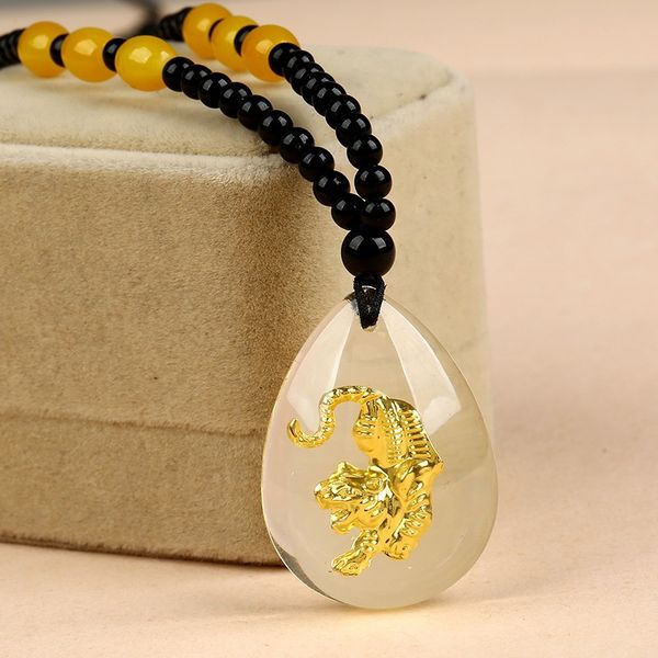 

12 symbolic animals yellowjade lucky 12 chinese zodiac necklace jewelry birth year memory birthday gifts for men women, Silver