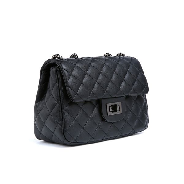

womens bag new graceful messenger leather chain shoulder 2020 bag ck rhombus style fashion small atffp
