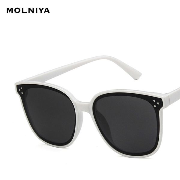 

sunglasses retro black frame men women rivet brand design sun glasses pink green eyewear, White;black
