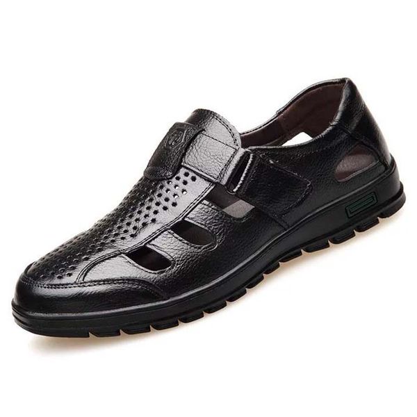 

fashion women sandals summer flats real leather platform rsandals flats shoes sandal slipper ladies beach shoes shoe09 p71, Black