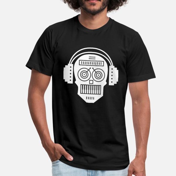 

hardstyle robot t shirt men knitted tee shirt o-neck natural crazy new style spring standard shirt