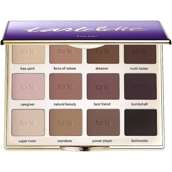 

12 matte shades eye makeup high - performance naturals tartelette clay amazonian nude eyeshadow palette 0.64 oz