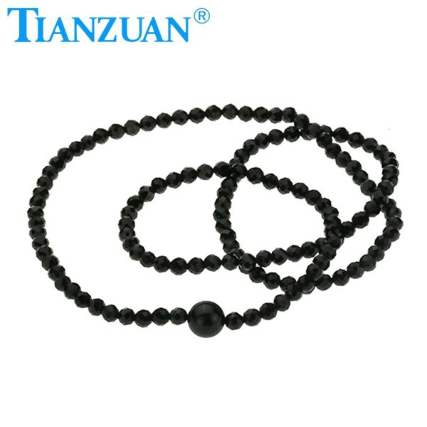 

fashion natural black spinel bracelet chain to women gift