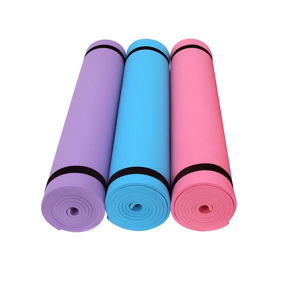 

yoga mats 173*61cm eva mat tasteless fitness 6mm thick non-slip pad sports pads for exercise pilates gym