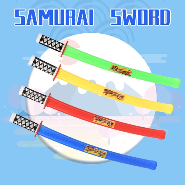 

kid toys weapon toy japanese samurai sword model multicolor optional 2020 selling gift of the child
