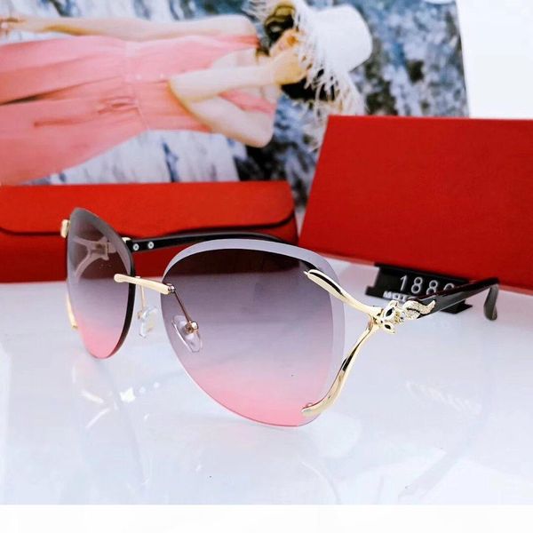 

summer womens designer sunglasses luxury woman sunglasses adumbral goggle glasses uv400 c 1886 3 color highly quality with box, White;black