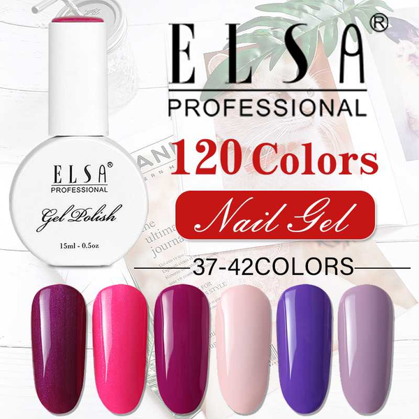 

professional 120 colors nail gel all for nail art salon base and coat gel polishes, Red;pink