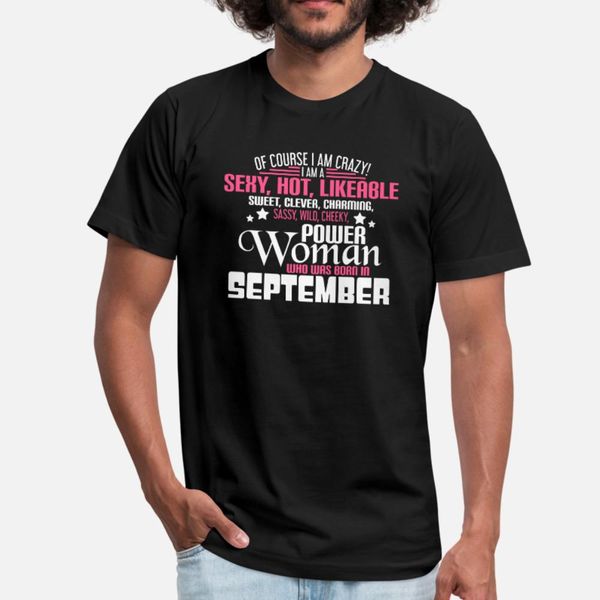 

woman who was born in august t shirt men printed short sleeve size s-3xl outfit crazy funny casual spring autumn vintage shirt
