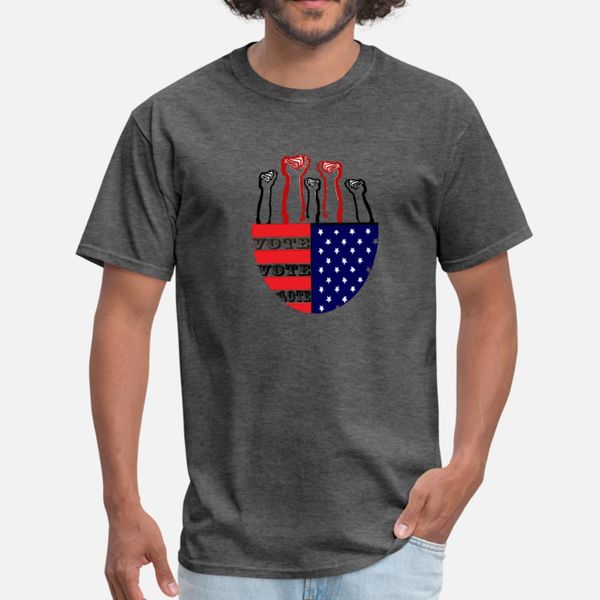 

vote your life depends on it t shirt men personalized short sleeve round neck letter interesting humor spring outfit shirt