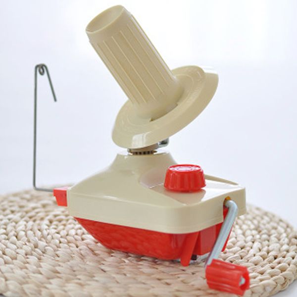 

yarn knitting swift fiber hand holder winder string operated