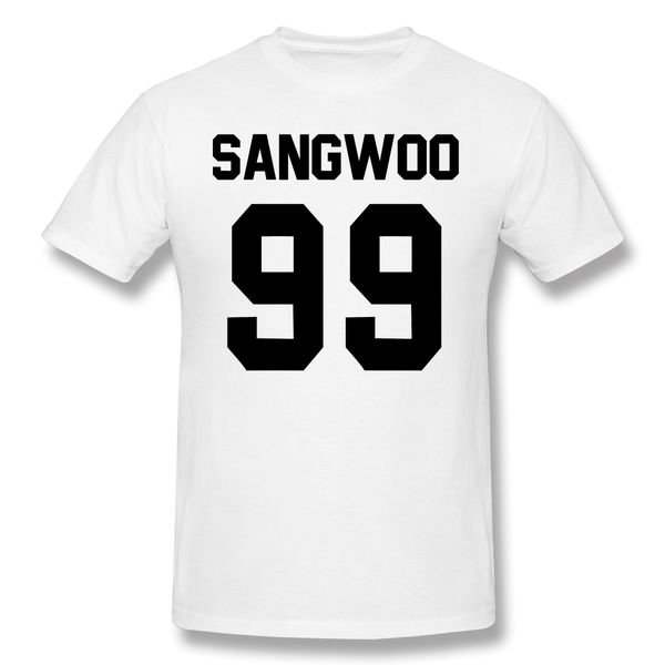 

sang woo funny t-shirt men summer cotton t shirt killing stalking manga crew neck top