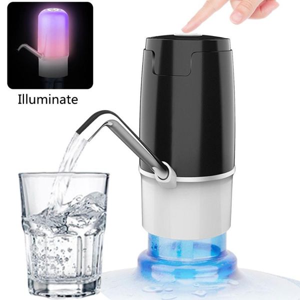 

1pcs electric water dispenser portable gallon drinking bottle switch smart wireless water pump usb charging for home office