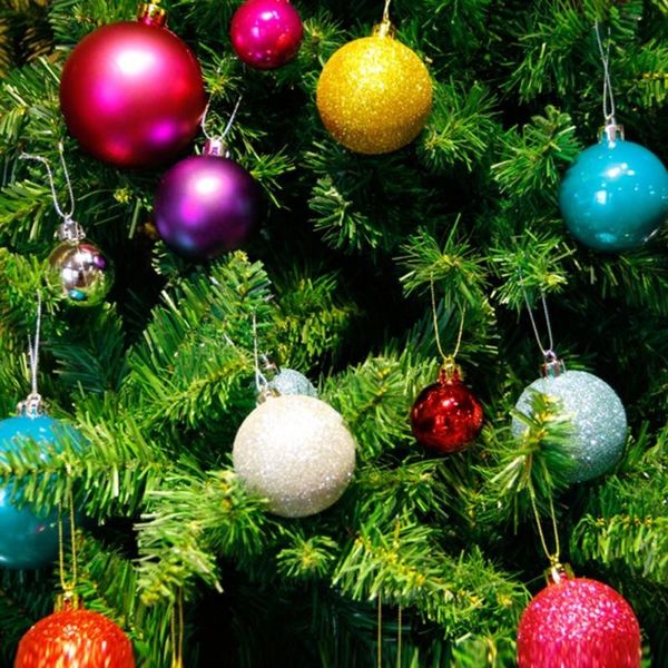 

plastic christmas tree decoration hollow flower wedding artificial flowers ball new year decorations for home 5z