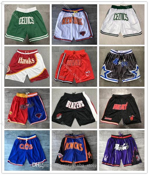 

2020 summer new just don high street retro team mesh basketball pants shorts men five points pants casual sports pants size s-xxl black, Black;red