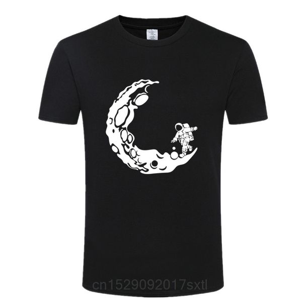 

tankcorps cotton walking on the moon print casual mens o-neck t shirts fashion men's men t-shirt short sleeve men tshirt
