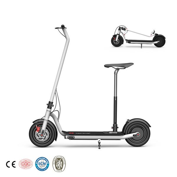 

foldable lightweight smart 10 inch folding electric powerful scooter, Silver;blue