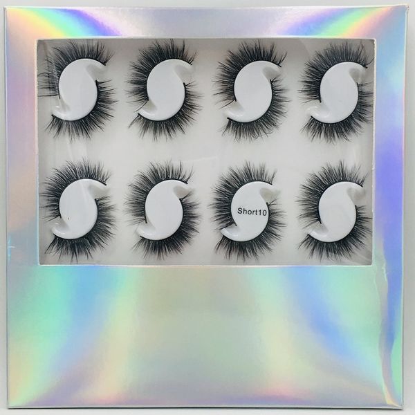 

false eyelashes 12 pairsthick long& natural extension mink for beauty soft