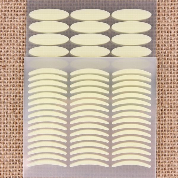

100 sheets/set big eyes make up eyelid sticker double eyelid tape fold self adhesive stickers s/l makeup clear beige invisible tool 0098