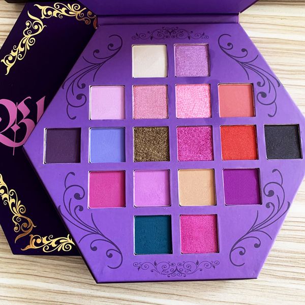 

five star blood lust eye shadow palette makeup 18 colors shimmer and matte eyeshadow artistry eyeshadow puple palette cosmetic dhl free