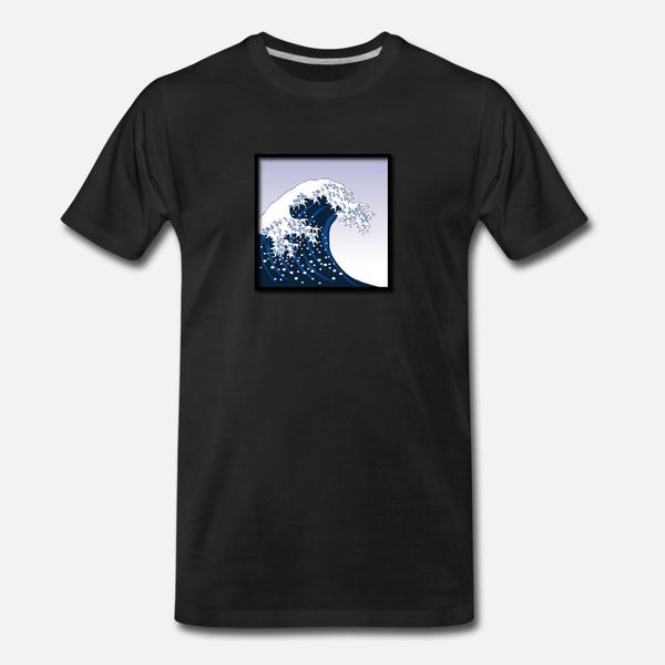

woodblock print the great wave off kanagawa t shirt men printing tee shirt o neck homme crazy basic summer style standard shirt