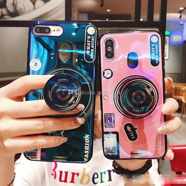 

goods kickstand phone case for iphone 6s 6 7 8 x 10 plus case silicone cute camera stand holder cover for iphone 6 s 6plus case 7 8 x
