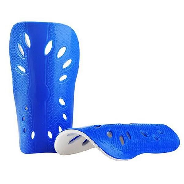 

1 pair football shin pads basketball shin guards protector for kids adults - 16.3x11cm / 6.4x4.3inch (5 colors, Black;yellow