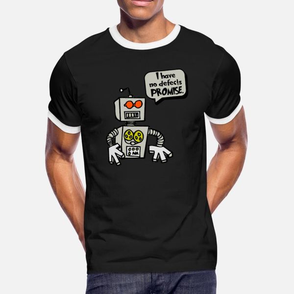 

i have no defects promise t shirt men customized cotton s-xxxl basic solid gift new style summer normal shirt
