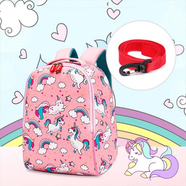 

детская школа рюкзак 3d мультфильм радуга единорог дети малышей рюкзак для младенца девочки мальчики дошкольники школьные сумки