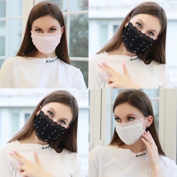

lack fa masks supplies dustproof print mask universal for men women#847, Black