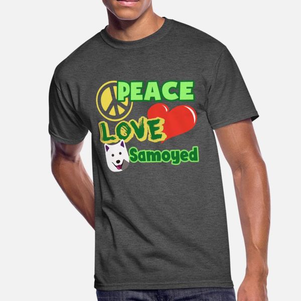 

samoyed t shirt men print short sleeve round neck trend anti-wrinkle casual summer cool shirt