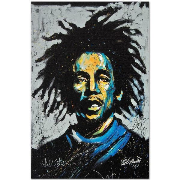 

david garibaldi bob marley (redemption) home decor handpainted &hd print oil paintings on canvas wall art pictures 200924