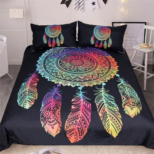 

bedding sets onglyp color dreamcatcher set 3pcs comfy duvet cover pillowcase twin full  king size quilt home decor