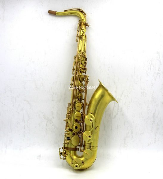 Neue Ankunft Bb Tune Tenor Saxophon Messing Überzogenes Professionelles Musikinstrument mit fall Zubehör Kostenloser Versand
