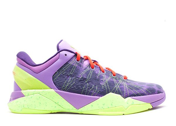 

mamba vii gs christmas men basketball shoes mamba sports shoes with box size40-46, Black