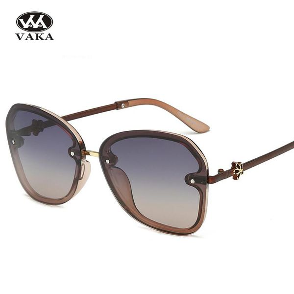 

sunglasses vaka 2021 women polarized uv400 brand designer sun glasses female oculos with box, White;black