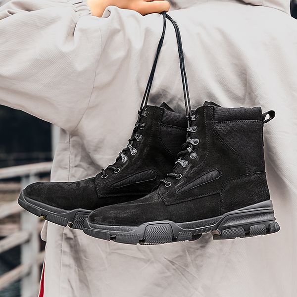 

мужские случайные мужской моды черный дышащие кроссовки причинная пара вид спорта вскользь ботинок людей сбывания 2020 zapatillas кроссовок, Black