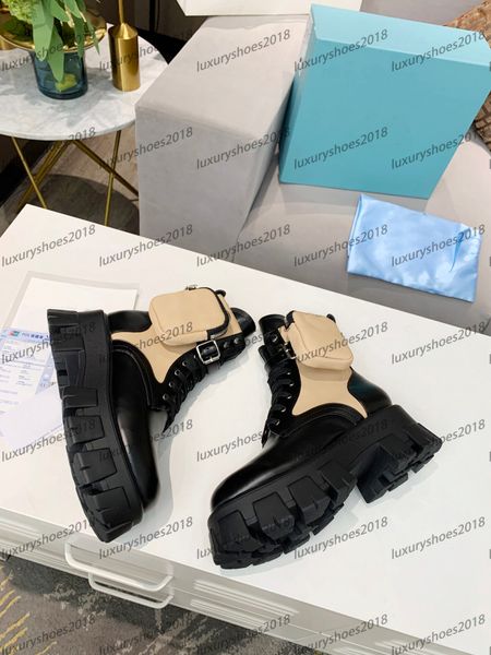 

women milano motorcycle boots ladies leather removable keycase rois boots unique new thick bottom knight martin boot casual shoes sneakers, Black