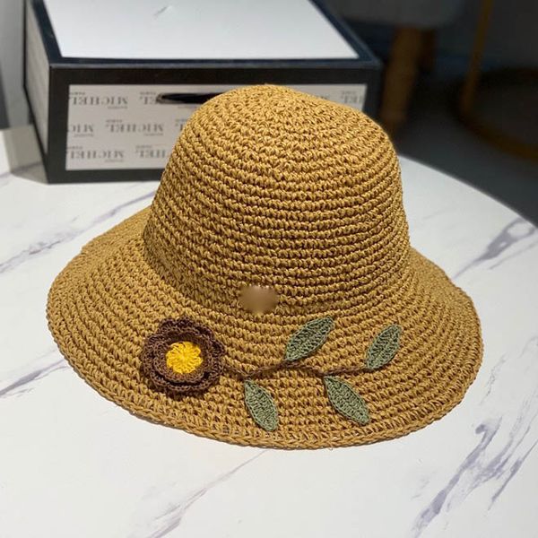 

Foldable straw hat Designer scarf bucket hat baseball cap hat ladies luxury designer scarf silk designer turban 2020 new