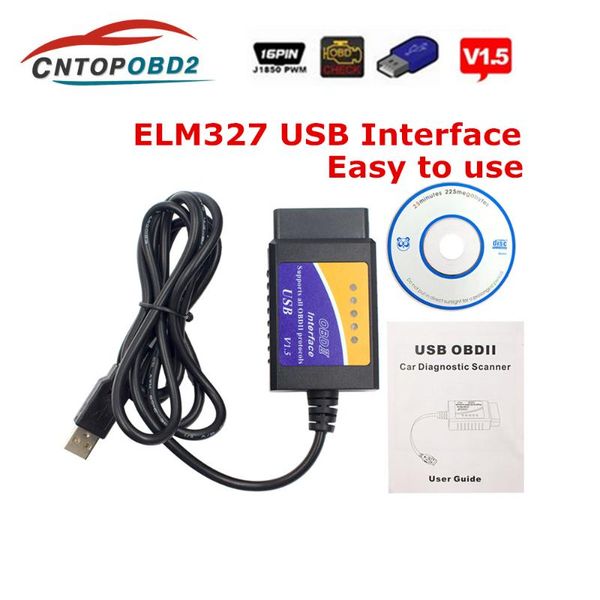 

obd2 elm327 usb v1.5 auto scanner elm 327 wifi v1.5 car diagnostic tool support obdii all protocols code reader for windows