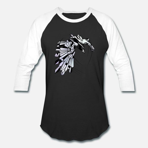 

geometric raven t shirt men custom tee shirt o-neck clothes fit basic summer pattern shirt