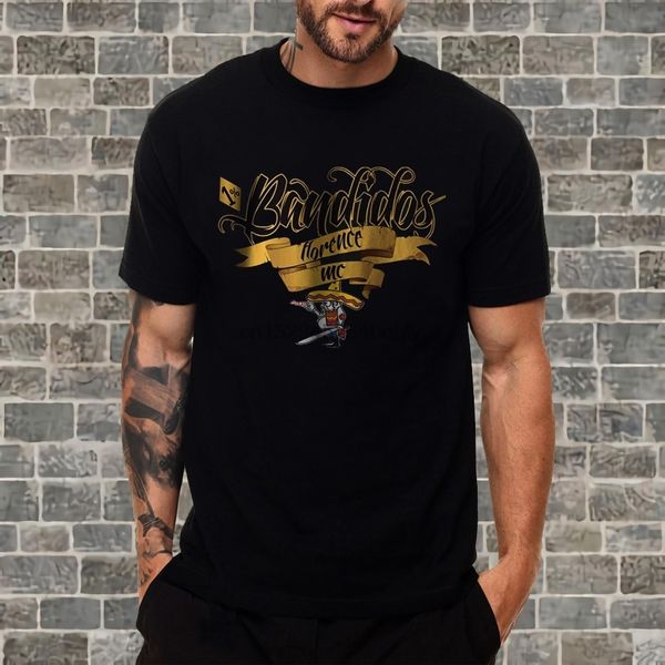 

bandidos mc поддержка ваш местный bandidos black t shirt