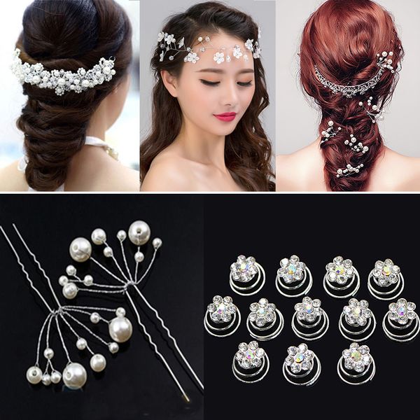 

bridal hair accessories crystal pearl hair combs wedding clips accessories jewelry women ornaments headpieces 2020