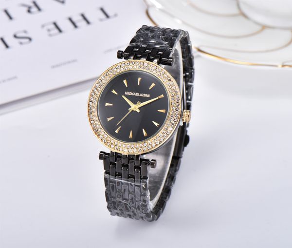 

diamond watch ultra-thin ladies watch simple fashion low price gift steel band quartz girl watch, Slivery;brown