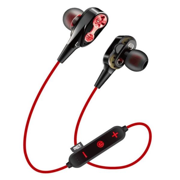 

cgjxsbluetooth headphones m20 earphone high bass stereo double unit drive in ear earphones with microphone earbuds for phone sport auricular