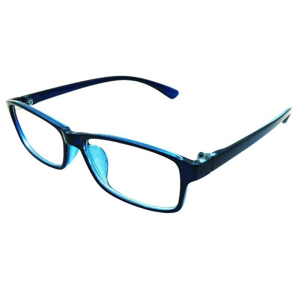 

blue frame distance glasses -0.25 to -6 mens womens rectangle tr90 shortsighted myopia spectacles nearsighted eyeglasses new, Black