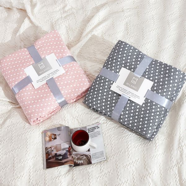 

super soft smmer air condition blanket for sofa bed travel plane blankets for student dorm bedspread bedding coverlet