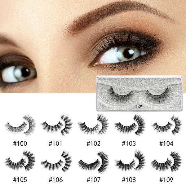 

false eyelashes 3d mink lashes natural eyelash extension makeup fake bulk