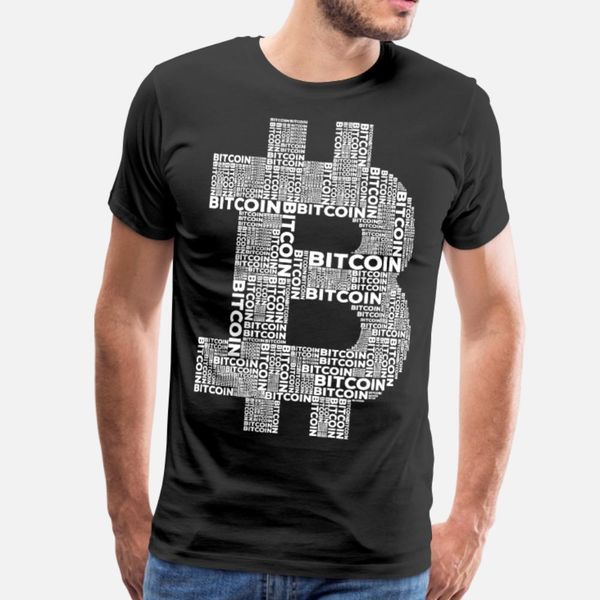 

bitcoin t shirt men designing short sleeve s-xxxl pattern cute new fashion summer style letters shirt