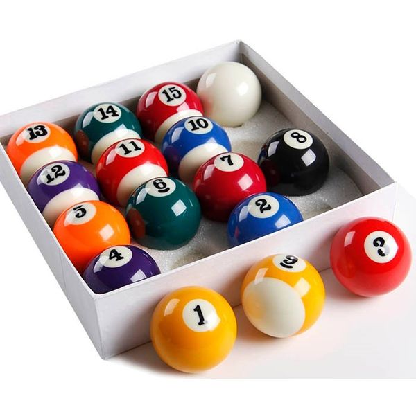

billiard balls standard table pool ball complete set 16x 2-14inch